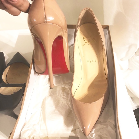 Pigalle 100 Christian louboutins. Worn twice only. - Picture 2 of 2